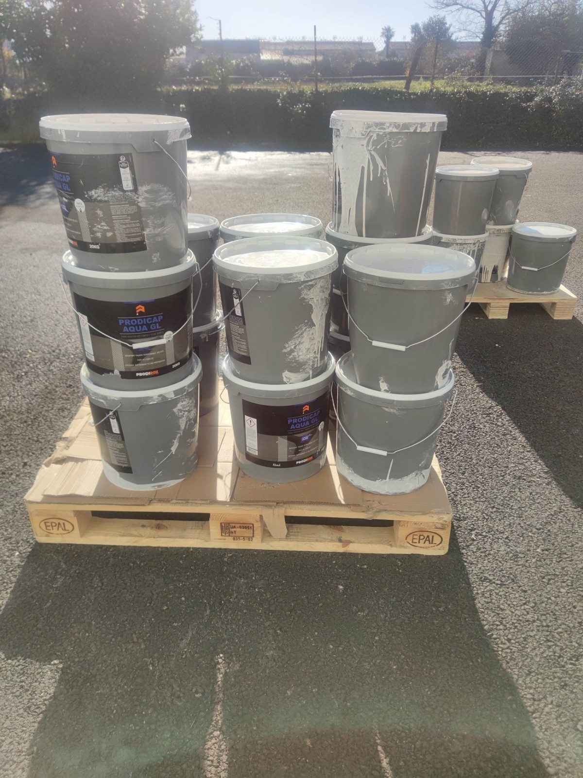 Décapant façade gélifié Prodicap Aqua GL 20kg à action profonde sur RPE