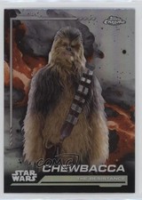 2024 Topps Chrome Star Wars The Resistance Rainbow Refractor Chewbacca 107 1u6