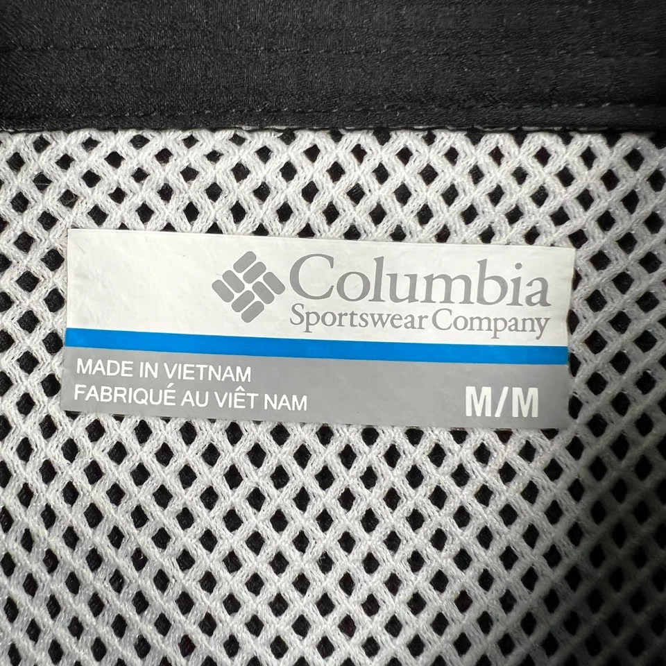 Missouri Tigers Mizzou Shirt Mens Medium Black Short Sleeve Columbia PFG Button - Image 2 of 4