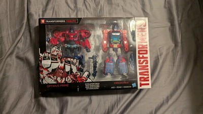 Transformers Tribute Evolution Pack Orion Pax & Optimus Prime Set  Amazon