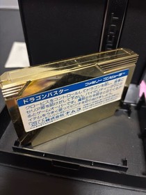 FC Dragon Buster Box with Postcard Famicom Dragon Buster Nintendo Game Software