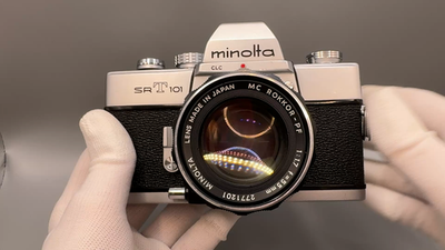 Exc+5] Minolta SRT 101 SLR Film Camera / MC Rokkor-PF 55mm F1.7