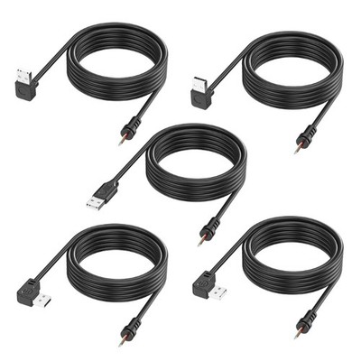 USB Male 4 Pin Bare Wire USB 2.0 4 Pin Pigtail Open End Power Data Cable for USB