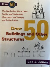 3  Draw 50  Drawing Instruction Books. 30 Retail Value Excellent, Unmarked