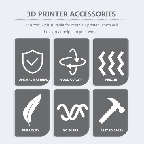 3D Printer Tool Kit 3d Printer Nozzle Type Brass Nozzle 3d Printer - 第 5/12 張圖片