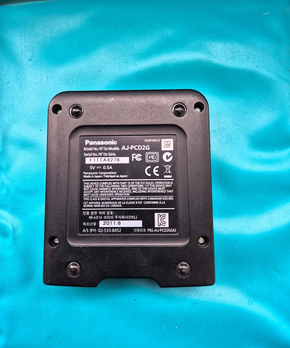 Panasonic AJ-PCD2G P2 Card Reader Memory Drive | eBay