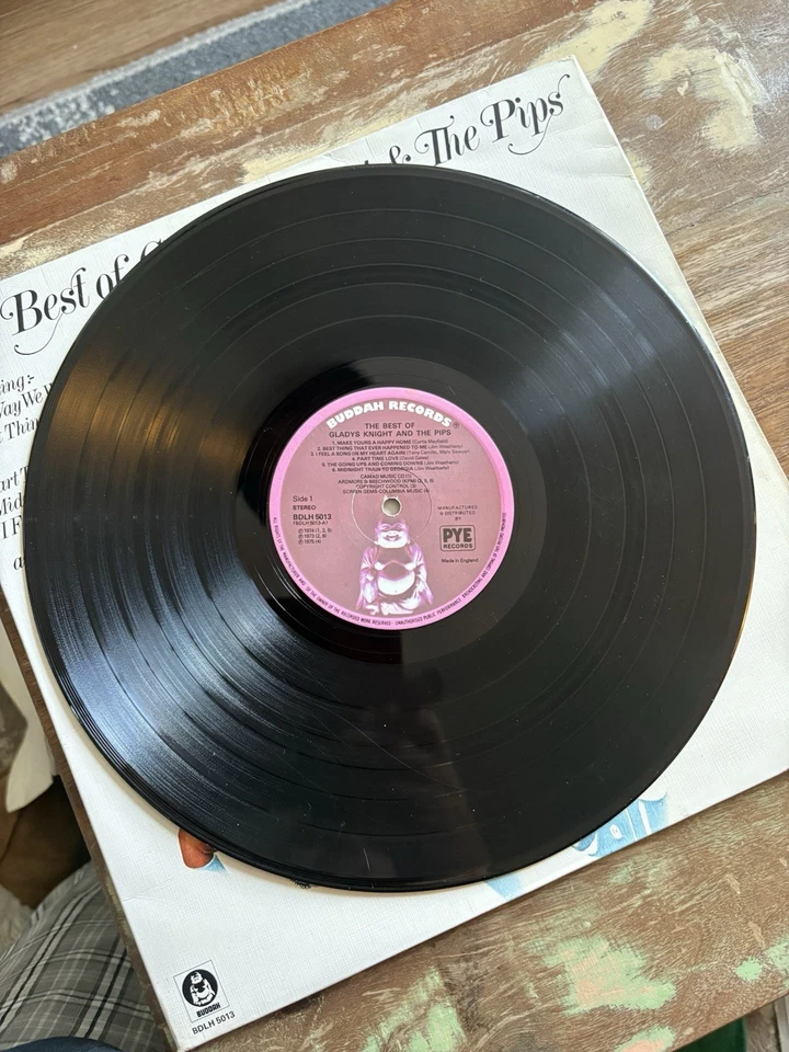 Gladys Knight And The Pips The Best Of Gladys Knight & The Pips (1976 Vinyl LP) - Image 4 of 4