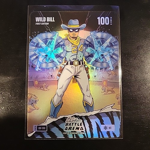 Bo Jackson Battle Arena Wild Bill William Contreras Coliseum Ice Battle Foil NM