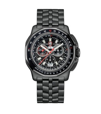 Swiss Made Luminox F22 Raptor 44mm All Titanium 9270 Series Pilot Watch XA.9272