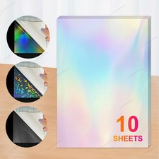 A4 Self-Adhesive Cold Laminating Film 10 Sheets Multicolor