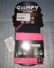 Lot de 2 tours de cou Oxford Comfy Coolmax rose et noir TU