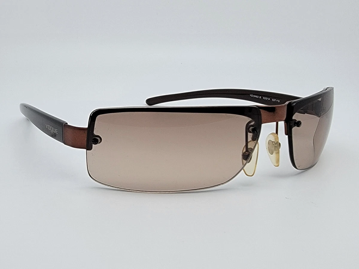 Vogue VO3462 S 537 13 Copper Brown Frame Brown Lens Semi Rimless