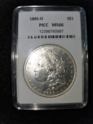 1885 O Morgan Silver Dollar BU UNC MS+ Beautiful Coin!