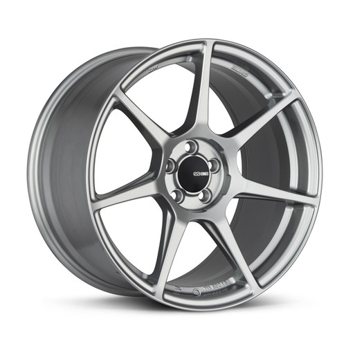 (1) 18x8.5 Enkei TFR 5x100 +45 Storm Gray Wheel - Bild 1 von 2