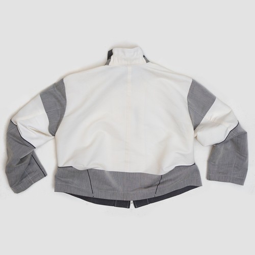 A-POC by Issey Miyake spring summer 2005 Cropped Hybrid Jacket Rare Vtg Unisex - Picture 4 of 12