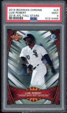 Luis Robert Card of 2019 Bowman Chrome 2018 AFL Fall Stars #LR PSA 9