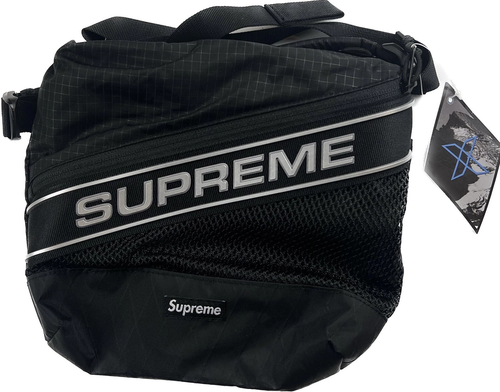 Sac bandoulière logo Supreme 3D