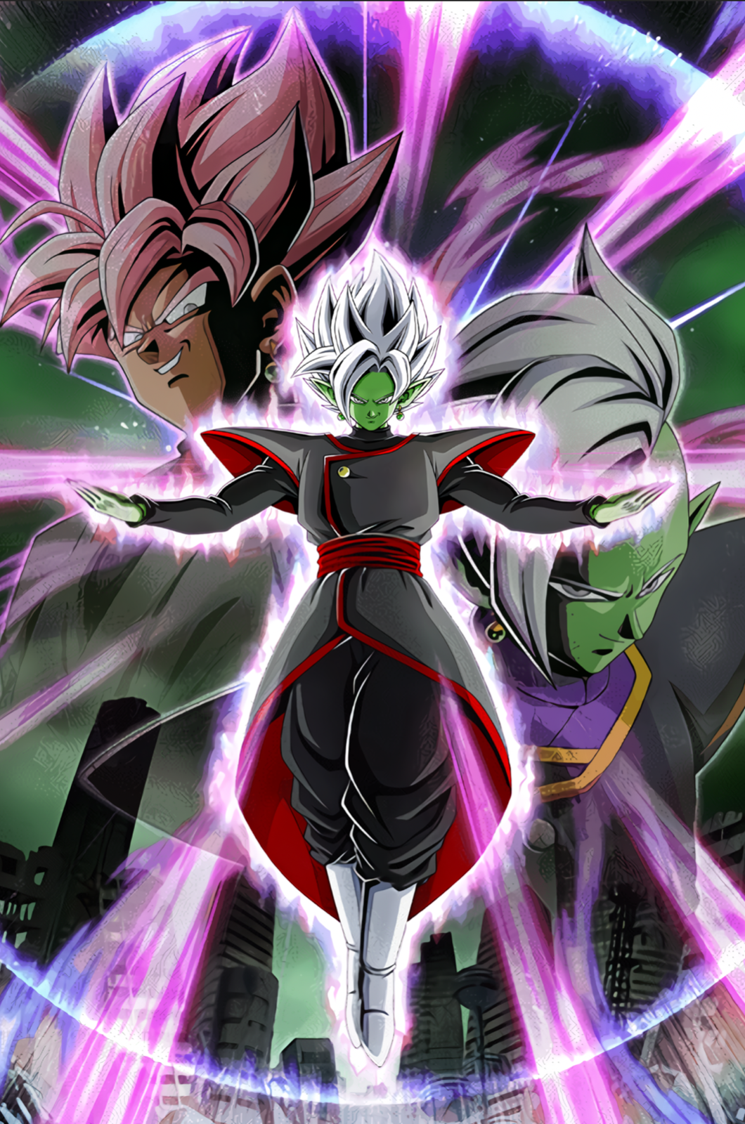 GOKU BLACK SSJ 2 VS VEGETA SSJ BLUE!! Manga colored by me