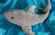 Plush stuffed animal great white shark toy 23 inches Long