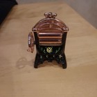 Dollhouse Miniature Mangle Clothes Wringer Made in England Hand Painted Whales — photo 1