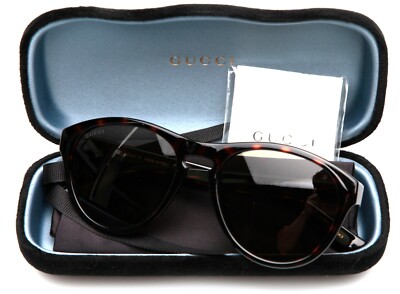 NEW GUCCI GG 0747S 003 HAVANA SUNGLASSES 55-19-145mm ITALY  display picture 1