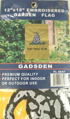 Dont't Tread On Me 12x18 Garden Flag TOTAL CLOSEOUT