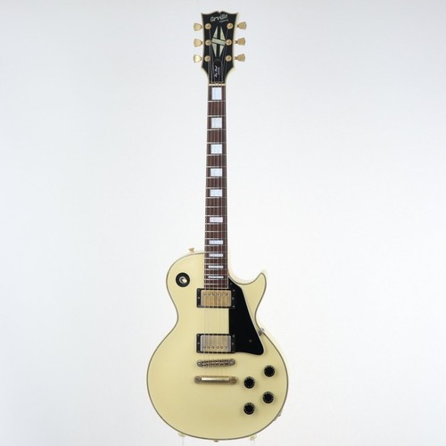 Orville LPC Les Paul Custom 1992 Antyczna gitara elektryczna z kości słoniowej - Zdjęcie 4 z 11