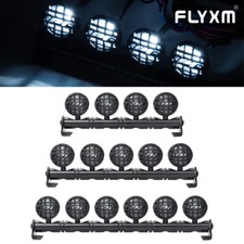 FLYXM 4/5/6 LED Roof Lamp Light Bar for 1/10 RC Axial SCX10 90046 D90 CC01 TRX4