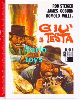 DOWN THE HEAD - Sergio Leone - Western Spaghetti - postcard movie - postcard 