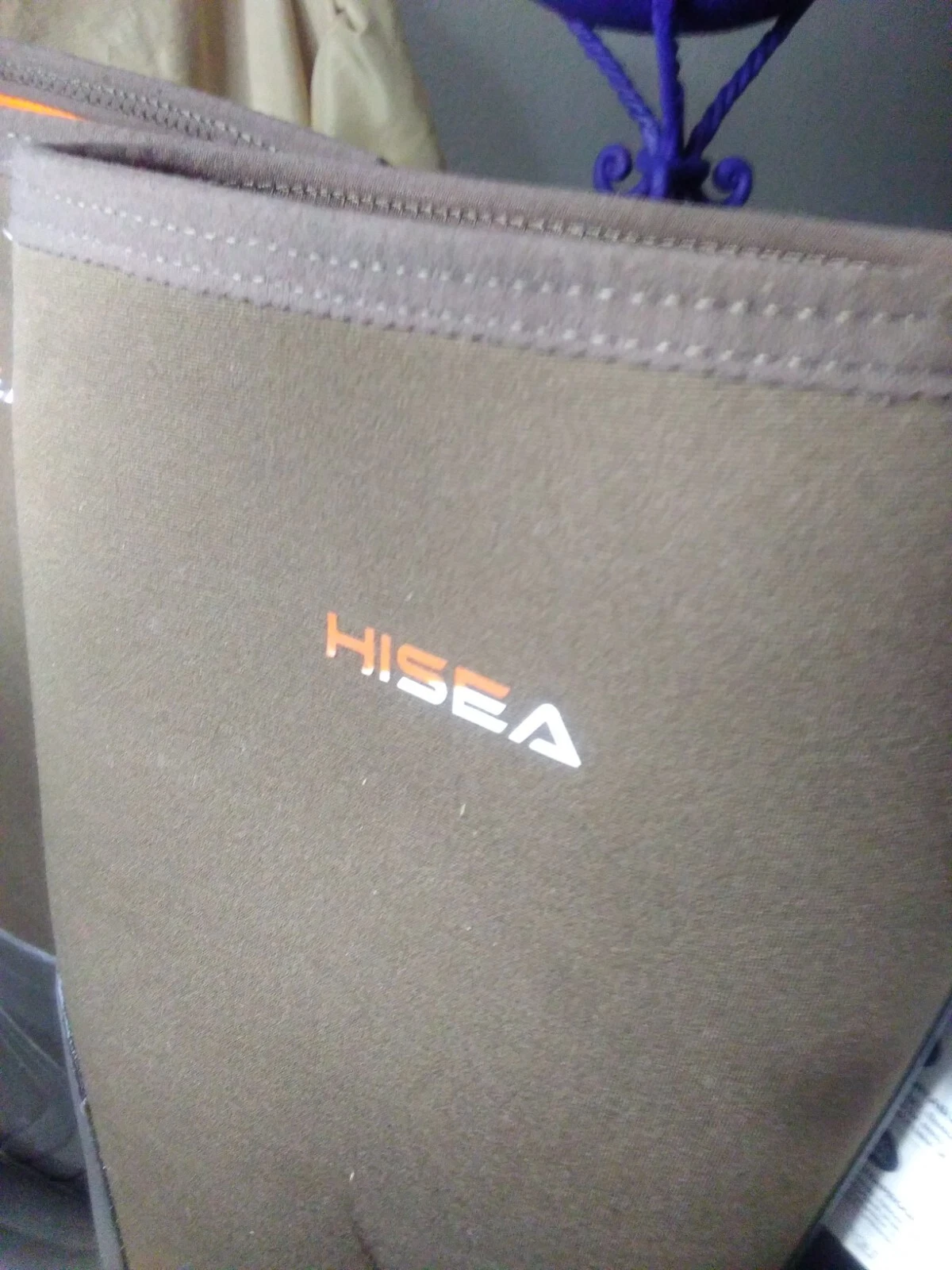 HISEA Men's Rain Boots Waterproof Durable Insulated Rubber Neoprene Outdoor Hunt
