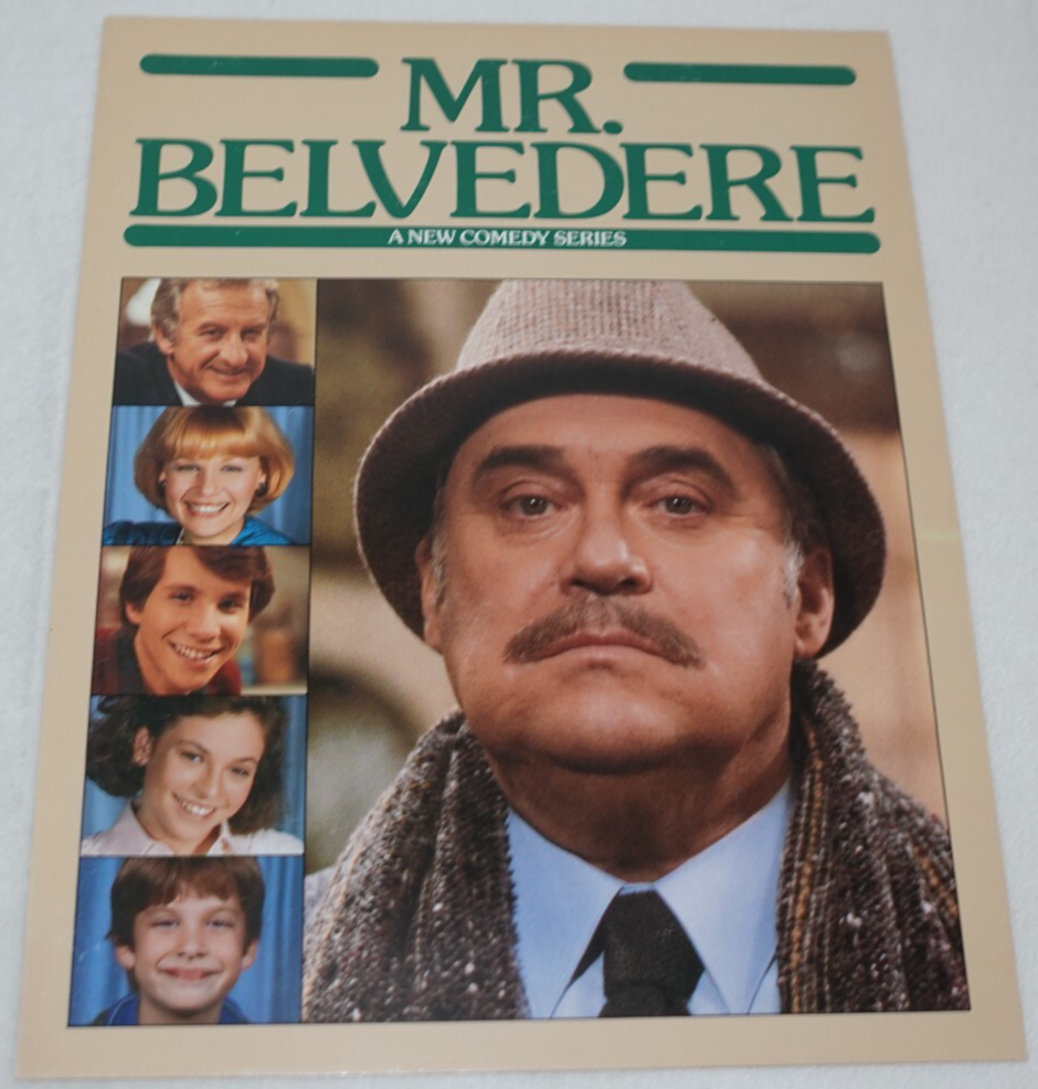 Mr. Belvedere A New Comedy Series 1985 ABC TV Rare Original Promotional Ad