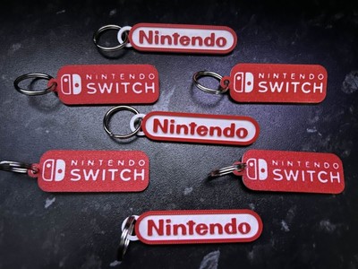 Nintendo/Nintendo Switch Schlüsselanhänger 3D-Druck an Schultüten Federmäppchen