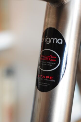 NEW Enigma Etape Titanium racing bike, Campagnolo 10 speed. 54cm. - Picture 15 of 19