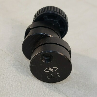 Newport NRC CA-2 Optical Post Clamp Mount Adjustable Angle 0.5'' Stainless Steel