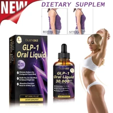 GLP-1 Weight Loss Fat Burner Drops Diet Supplement Slimming Drops 30ml