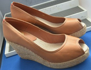 leather wedge espadrilles uk