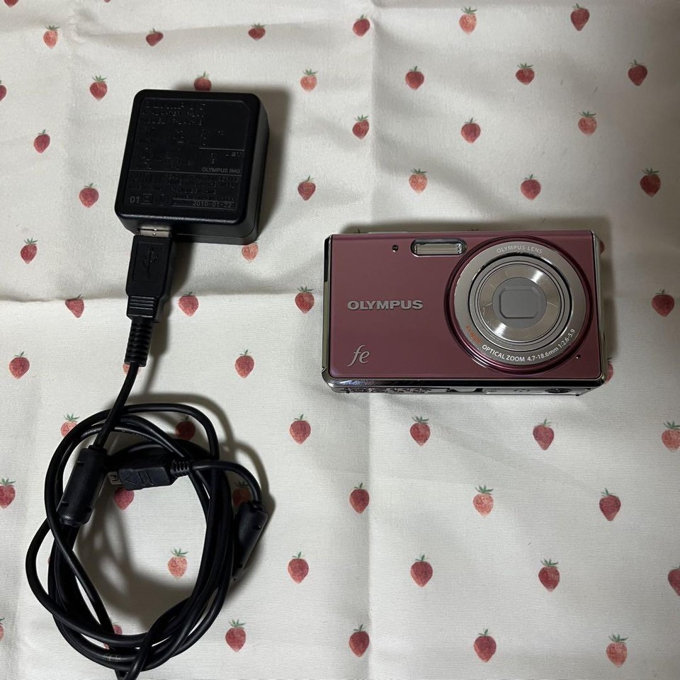 【Japanese Language】 Operation Confirmed Digital Camera Olympus Fe4020