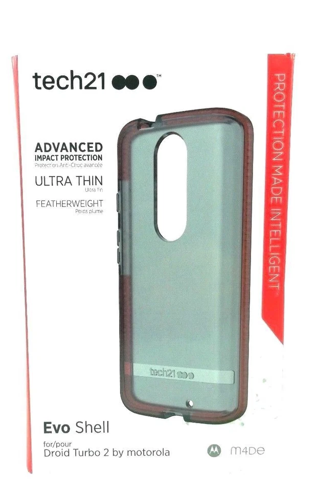 Tech21 Evo Shell Ultra Thin Shock Absorbing Case for Motorola Droid Turbo 2  - Image 3 of 3