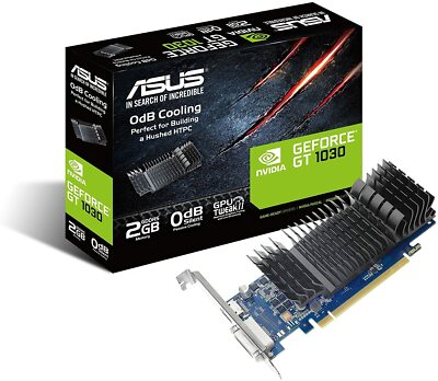 ASUSTek NVIDIA GT1030 equipped video card GT1030-SL-2G-BRK From Japan New