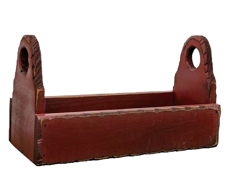 Wood Farmhouse Rectangular Décor Baskets