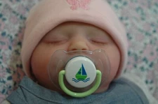 Magnetic Pacifier For Reborn Dolls #A8-Sail Boat