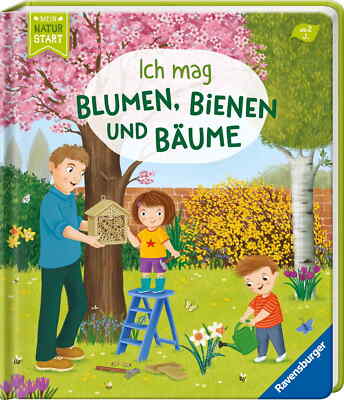 Ravensburger Buch Pappbilderbuch Ich mag Blumen, Bienen und Bäume 41886