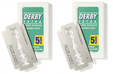 Derby Extra Double Edge Razor Blades, 5 Count 2 Pack 