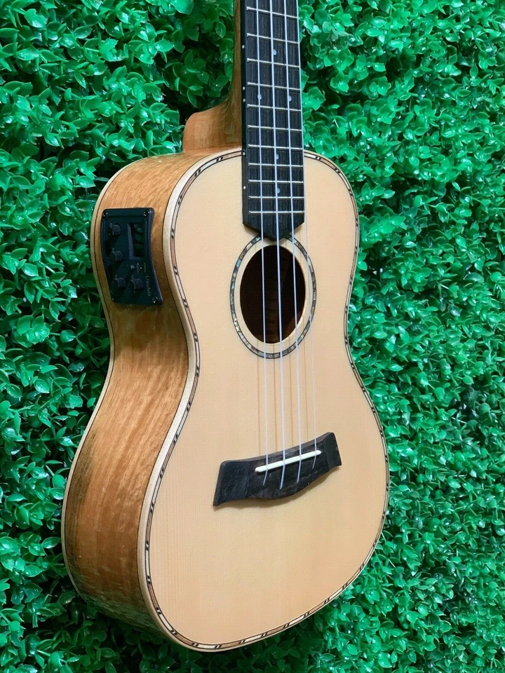 Kamehameha Ukulele KMC-23S EQ Gloss Concert Solid Top Spruce wood & Mango wood - Image 3 of 4