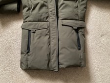 Ralph Lauren Women Down Coat Jacket In Green - Size: Xs New