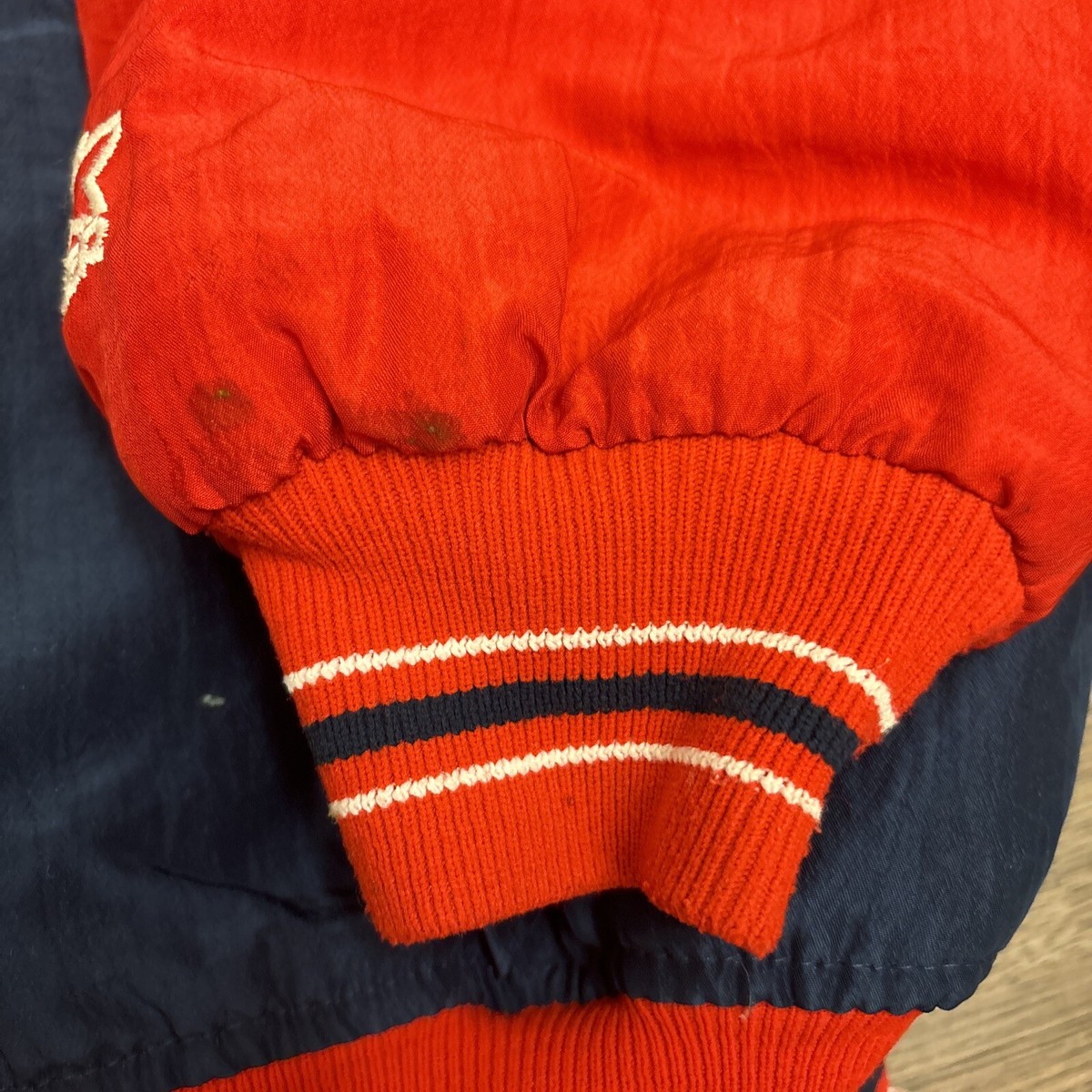 Vintage Starter Diamond Collection Cleveland Indians MLB Bomber