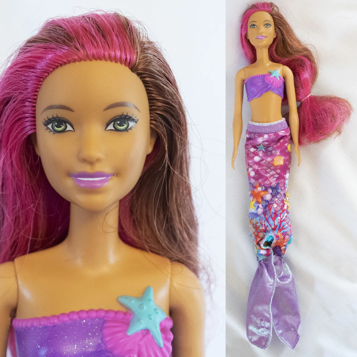  Barbie Doll, Mermaid Toys, Barbie Clothes And Accessories,  Fantasy Dress-Up Set