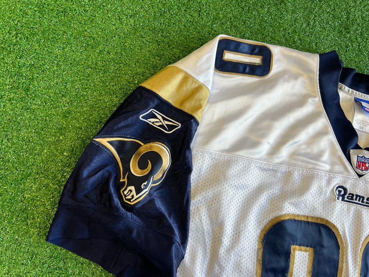 Reebok St Louis Rams Issac Bruce Size 54 Authentic VINTAGE NFL