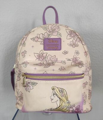 Loungefly Disney Princess Rapunzel Tangled Sketch Floral  display picture 2