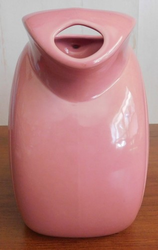 Fiesta Rose Pink Large Disc Water Juice Pitcher Fiestaware - Picture 2 of 5
